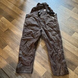 Carhartt Men's Dark Brown Suspenders